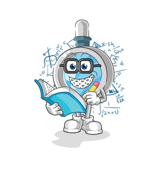 anchor cartoon mascot vector