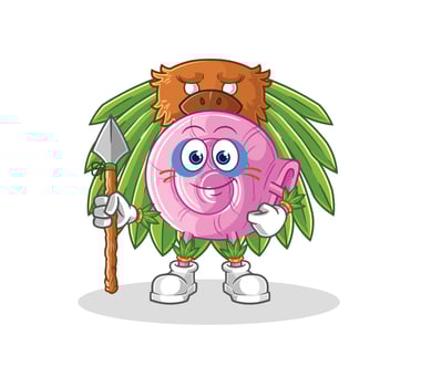 shell cute cartoon vector