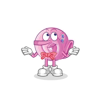 shell cute cartoon vector