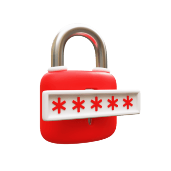 3d lock password png