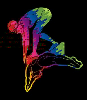 Swimming Sport Swimmer Action vector