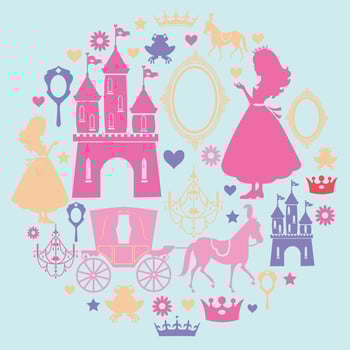princess royal icons vector