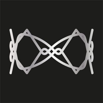company logo with abstract shape vector