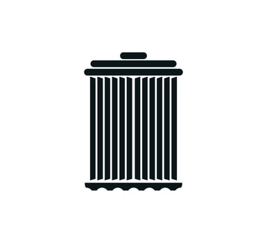 Filter oil icon vector flat style