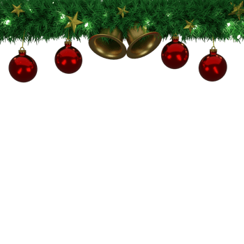 frame Christmas for illustration png