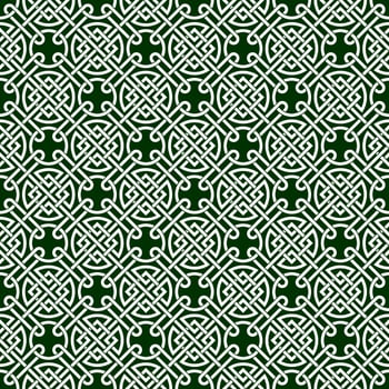 Celtic Knot Seamless Pattern Background vector