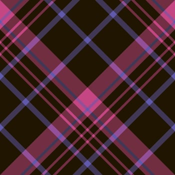 Seamless pattern in lovely black, violet and bright pink colors for plaid, fabric, textile, clothes, tablecloth and other things. Vector image. 2