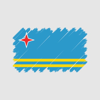 Aruba Flag Vector. National Flag vector