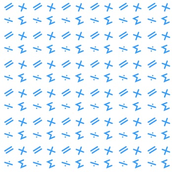 Mathematics Symbol Pattern Background Vector Illustration Doodle Sigma Plus Minus and Equal