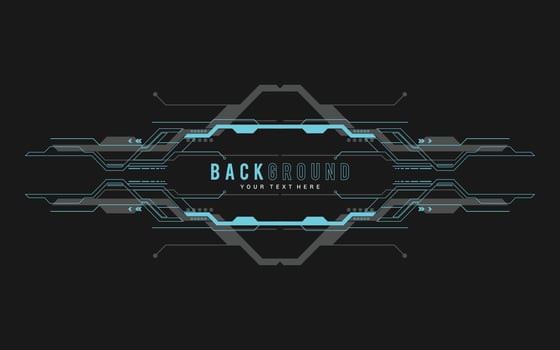 Technology background, modern abstract luxury geometric shape. Premium wallpaper for template, backdrop, brochure, poster, website or banner. vector