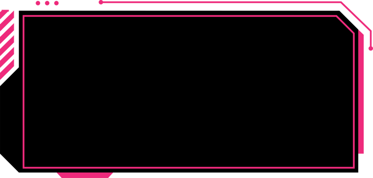 modern futuristic HUD interface design element for copy space png