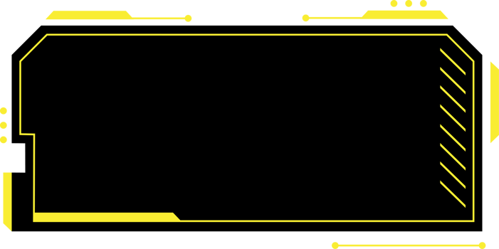 modern futuristic HUD interface design element for copy space png