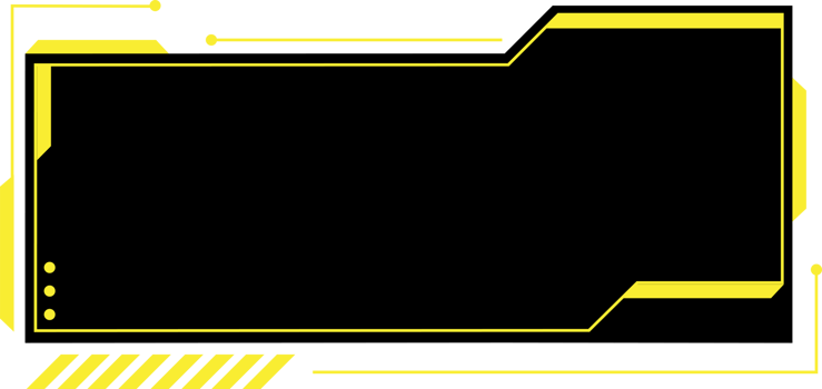 modern futuristic HUD interface design element for copy space png