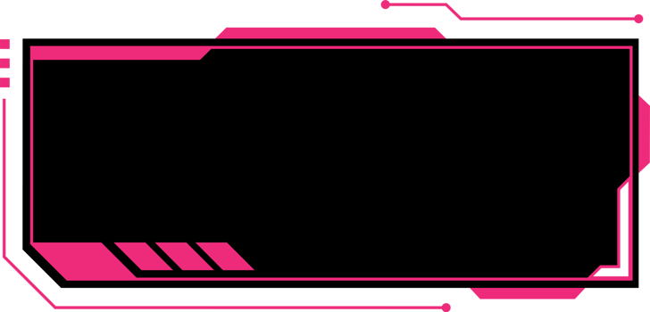 modern futuristic HUD interface design element for copy space png