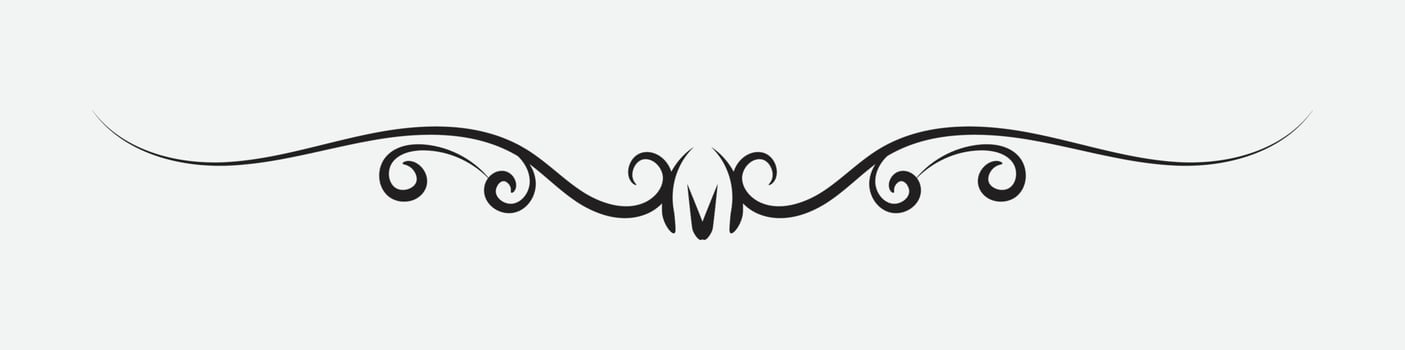 free divider, border, frame or line with vintage style vector