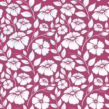 Vintage Flower Seamless Pattern vector