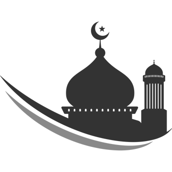 Mosque icon design silhouette png