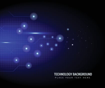 Abstract global innovation and technology that can use for business presentation. vector