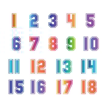 Gradient Number Vector File