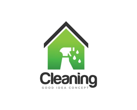 Cleaning Logo Icon Design Vector