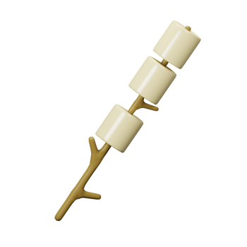 3D Icon Marshmello png