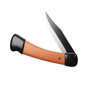 3D Icon flip knife png
