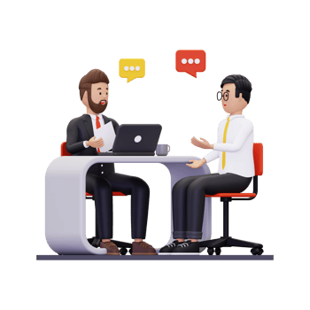 3d job applicant illustration png