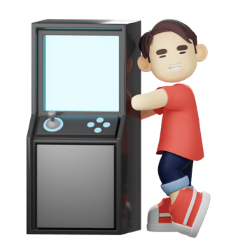 3D Boys Character Love Arcade png