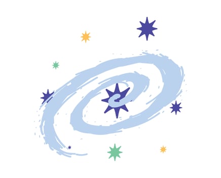 hole black space vector
