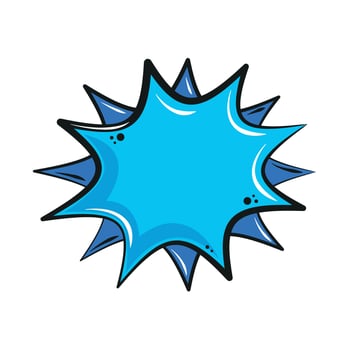 pop art retro burst vector