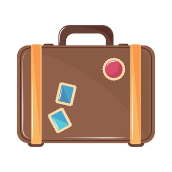 travel suitcase icon vector