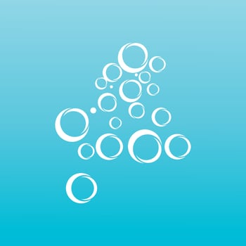 bubble icon  vector