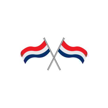 Netherlands flag icon vector
