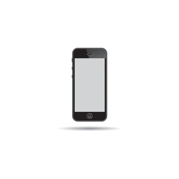 smartphone logo vector illustration template design