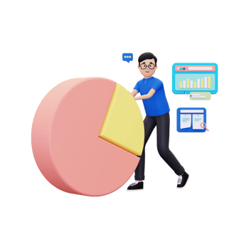 3d Business Analytics Presentation png