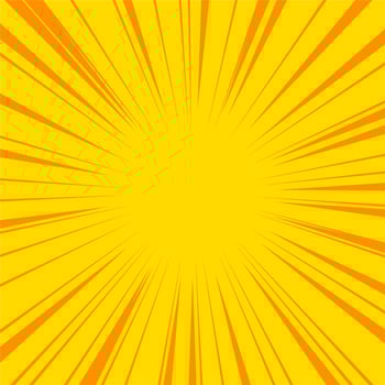 Comic yellow background design vector