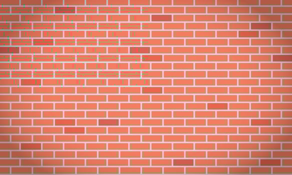 Old type brick wall suitable for background vector