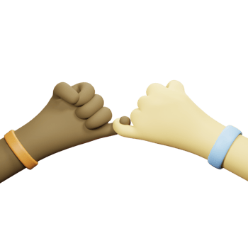 3D Hand Gesture Diversity Pinky Promise png