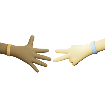 3D Hand Gesture Diversity Paper Scissor png