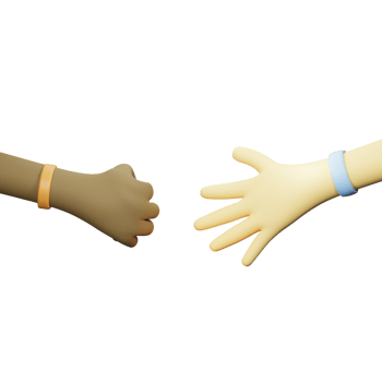 3D Hand Gesture Diversity Rock Paper png