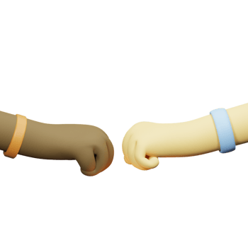 3D Hand Gesture Diversity Bump png
