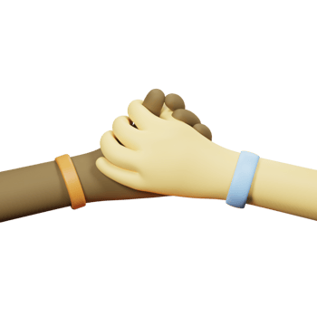 3D Hand Gesture Diversity Holding Each Other png