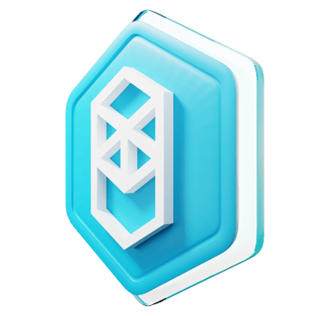 Fantom FTM Badge Crypto 3D Rendering png