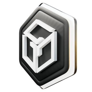 Gala GALA Badge Crypto 3D Rendering png