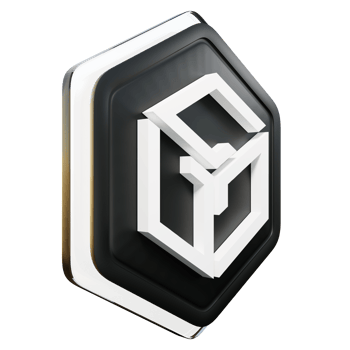Gala GALA Badge Crypto 3D Rendering png