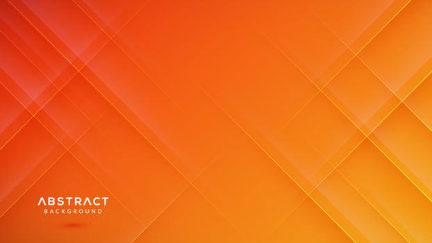 Modern abstract orange and yellow geometric background vector