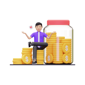 3d Money Investment png