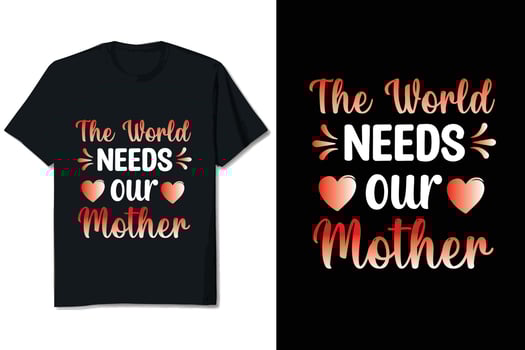 Mother T-shirt Design vector