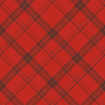 Seamless pattern in lovely red and brown colors colors for plaid, fabric, textile, clothes, tablecloth and other things. Vector image. 2