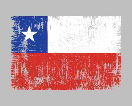 Chile Flag Vector